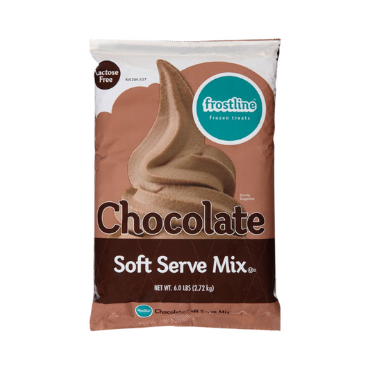 6 BOLSAS DE CHOCOLATE SOFT SERVE MIX